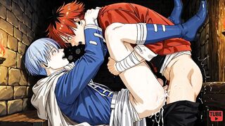 Frieren Beyond Trip s End Yaoi - Himmel x Stark Photograph Bevy