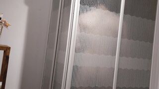 Showering with my Spiderman mask