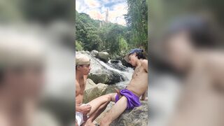 mitts take hold of fuckpole deep in smoky bedroom