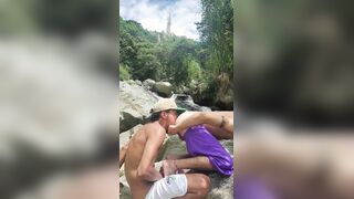 mitts take hold of fuckpole deep in smoky bedroom