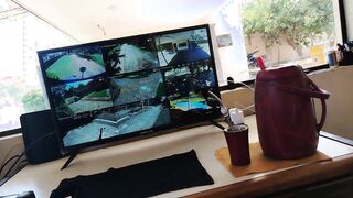 What the guard does when youre not looking.