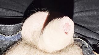 I splooged my lil dinky into a paper towel