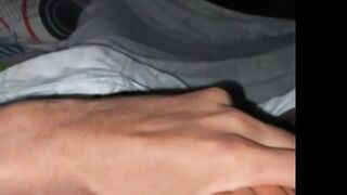 POINT OF VIEW, listen to me converse muddy in Spanish fap my good-sized dinky until I jizz firm