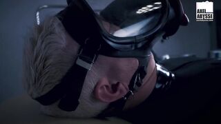 Axel Abysse Sits On Gyne Chair For Intense Anal Fisting