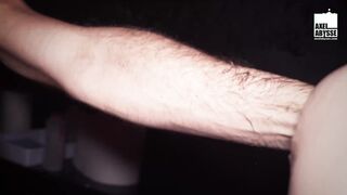 Muscular Axel Abysse Opens Up His Wide Hole For Some Intense Fisting