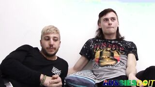 Tattooed Kandy Takes Jamie Hard Dick After Sloppy Blowjob