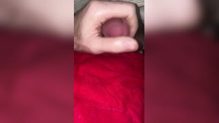 Inhaling my New Steamy Fountain on my Crimson Undergarments