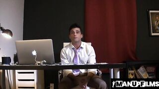 Horny Gay Lance Hart Teases Huge Dick On Cam