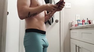 Frolicking around in the shower