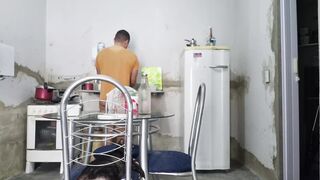 Waking up with your 30yo Beau: Singing & Washing dishes in a Jockstrap - Part two/three