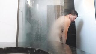 shower haze gushes in wet climax heat