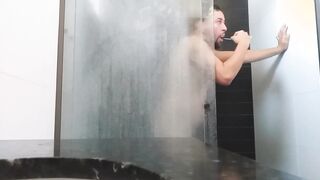 shower haze gushes in wet climax heat