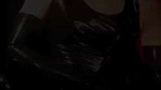 Spandex and thick fucktoys in my velvet tunnel