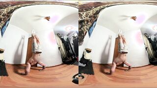 Ep 31 VR Teaser - Pornasthetics pt2 - Dad Trains u How to Bodyweight Teach -Solo Masculine Bare,Trunk Taunt,Spreading & Huge Spunk End - Total on my Website