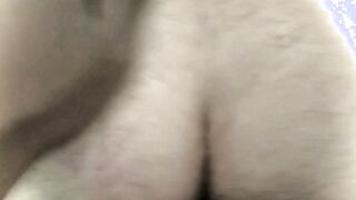 Big black cock slow drill