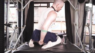 Kinky Axel Abysse Stretches Hole With Monster Dildo