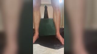 Solo lad rails numerous faux-cocks