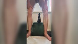 Solo homo masculine - extraordinary ass fucking destruction good-sized faux-cocks and handballing