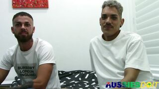 Tattooed Australian Elijah Fucked Beckett After Deepthroat