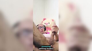 Stephan Uncircumcised drives rigid spunk-pump forth, spunk runs deep