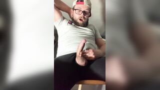 Solo Masculine Edging Until Good-sized Explosive Money-shot Heavy Ejaculation