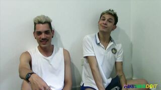 Aussie Gay Couple Andie And Beckett Bareback After Make Out