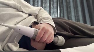 Fap with rubdown machine