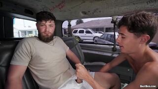 BAIT BUS - Brody Bauer’s Bus Contest Finishes With Andy Adler Taking Every Inch In A Horny, Deep Ravage