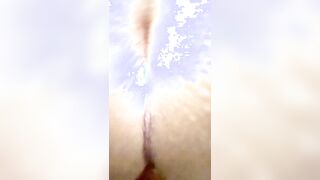 Ample Fuck stick close up and rump opening up