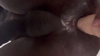 Toying in My Booty Before I Douche