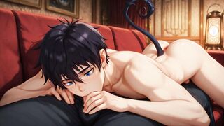 Blue Exorcist Yaoi - Rin Okomura Photograph Bevy