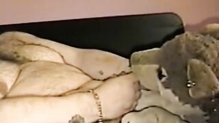 Providing My Hunk a Ample Dirty Facial cumshot VHS