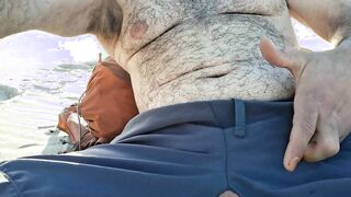 Filthy Hiker on The Beach