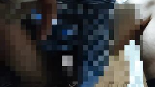 I put a in my bum because I bought lotion! two consecutive ejaculations on the guts while cascading patience testicle tonic!!