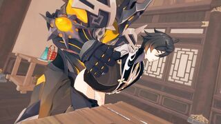 Zhongli x Monster - Genshin Influence Yaoi Anime porn