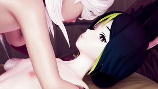 Cyno x Tighnari - Genshin SFM Yaoi Manga porn R34