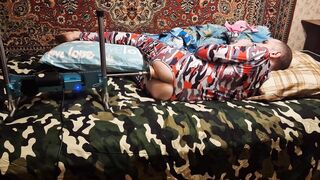 Sasha Earth homemade first-timer ass fucking Humping Machine