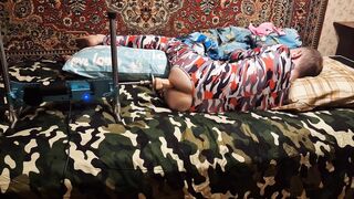 Sasha Earth homemade first-timer ass fucking Humping Machine