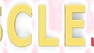 BoundMuscleJocks: Chad Brock Unmerciful Batters Roped Dane Hyde With Savage Foam Bats