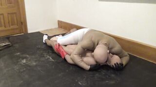 silicone muscle guy nails beefy masculine fuck-fest dame