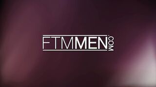 FTM Men - Hairy uncut hunk Mr. Brioo breeds FTM stud Eddy full of cum