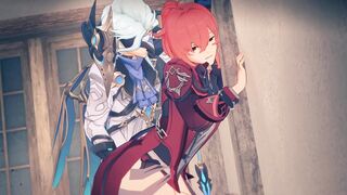 Diluc x Dottore - Genshin Influence Yaoi