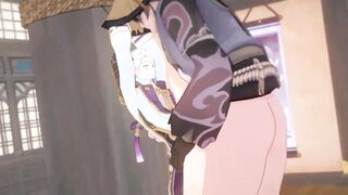 Ayato x NPC - Genshin Influence Yaoi Toon