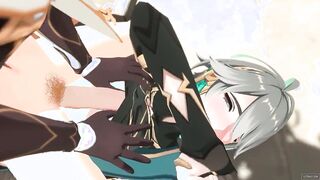 Alhaitham x Aether - Genshin Influence Anime porn Yaoi Toon R34