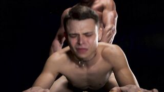 BoyForSale - Bear daddy Felix Kamp spanks and fingers horny jock bottom