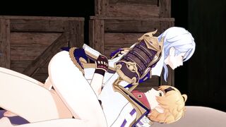 Ayato x Thoma - Genshin Influence Manga porn Cartoon Yaoi