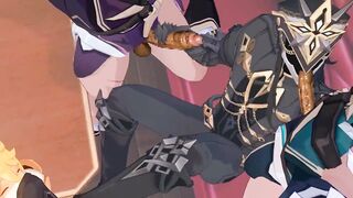 Capitano x Fatui - Genshin Influence Yaoi Toon R34