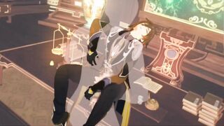 Zhongli has Anal invasion Bang-out - Genshin Influence