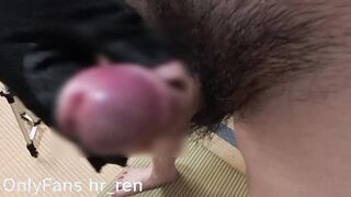 【お尻】全裸筋トレで汗だくオナニー【オナニー】 Bare exercise and perspiring getting off