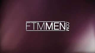 FTM Men - Cute twink Chance Hart pounds Axel Blacks hungry bonus hole